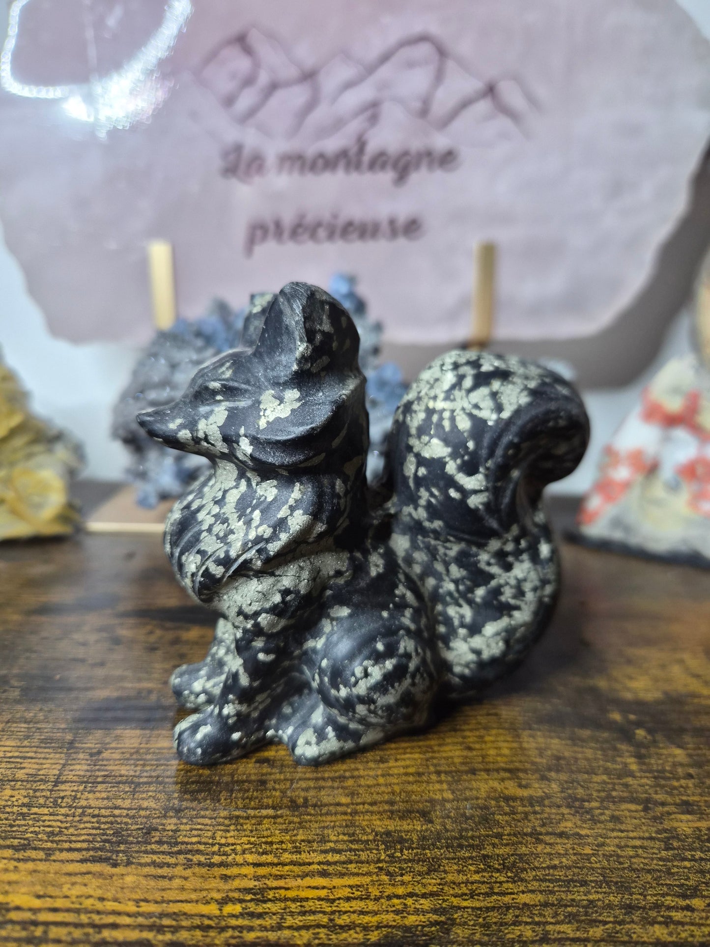Renard en Pyrite gold apache