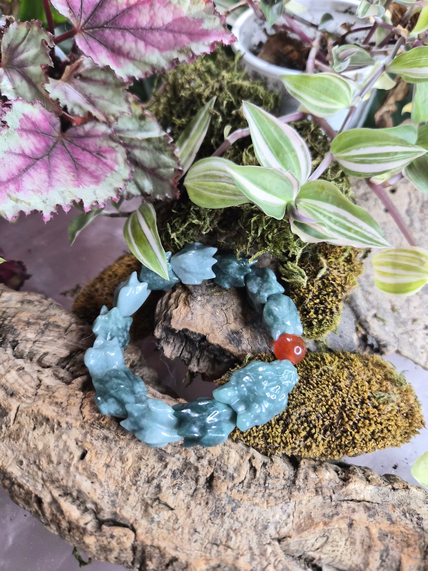 Bracelet Dragon en Jade