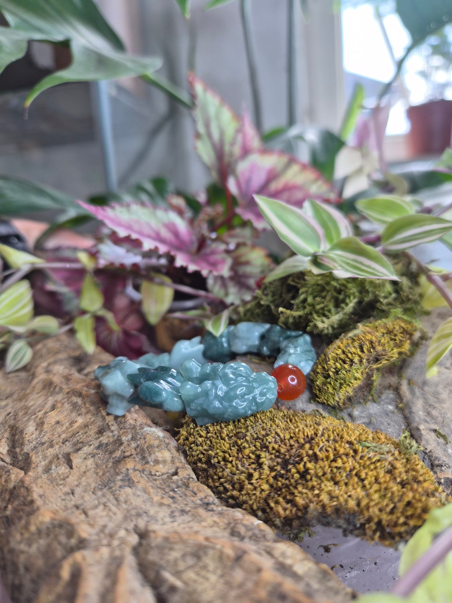 Bracelet Dragon en Jade