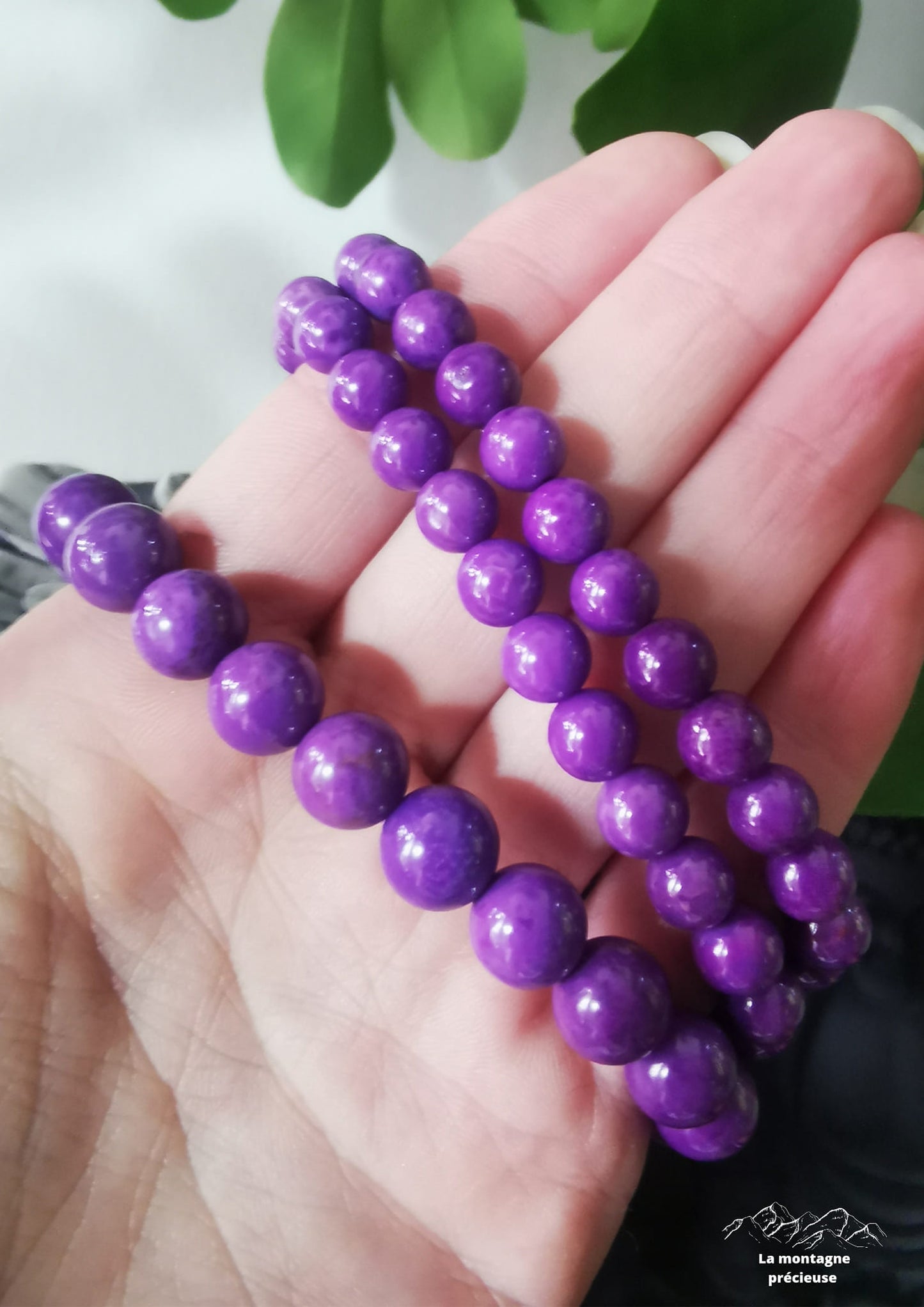 Bracelet en Phosphosidérite 7mm