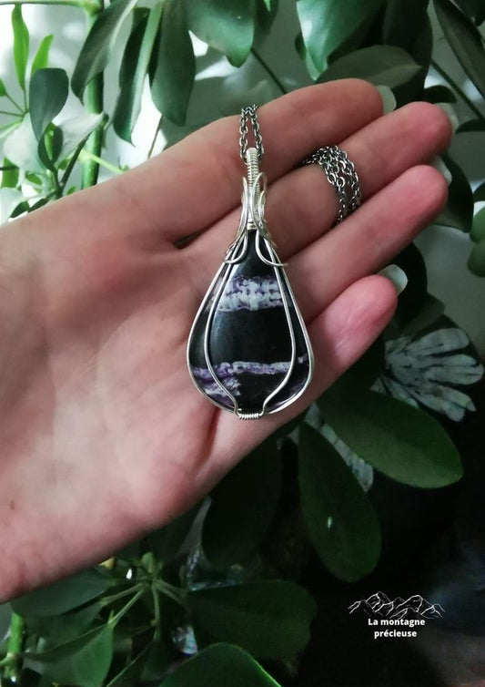 Pendentif en Kammererite
