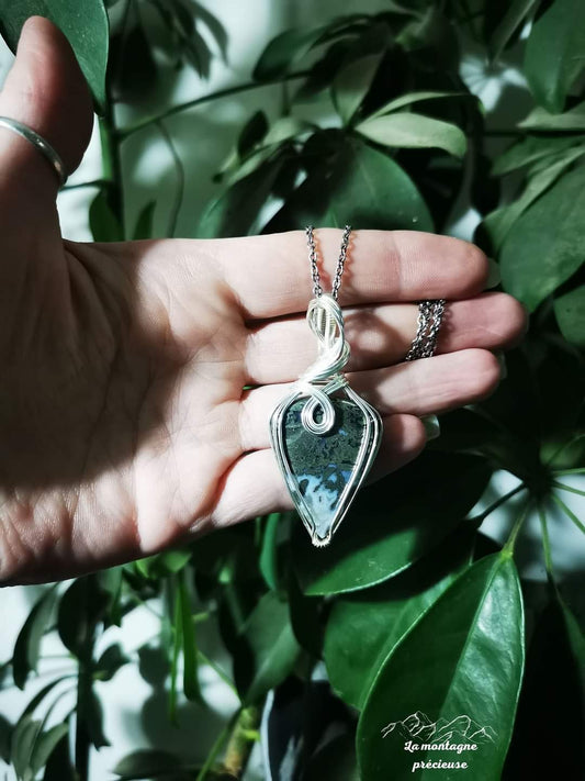 Pendentif en Marcassite
