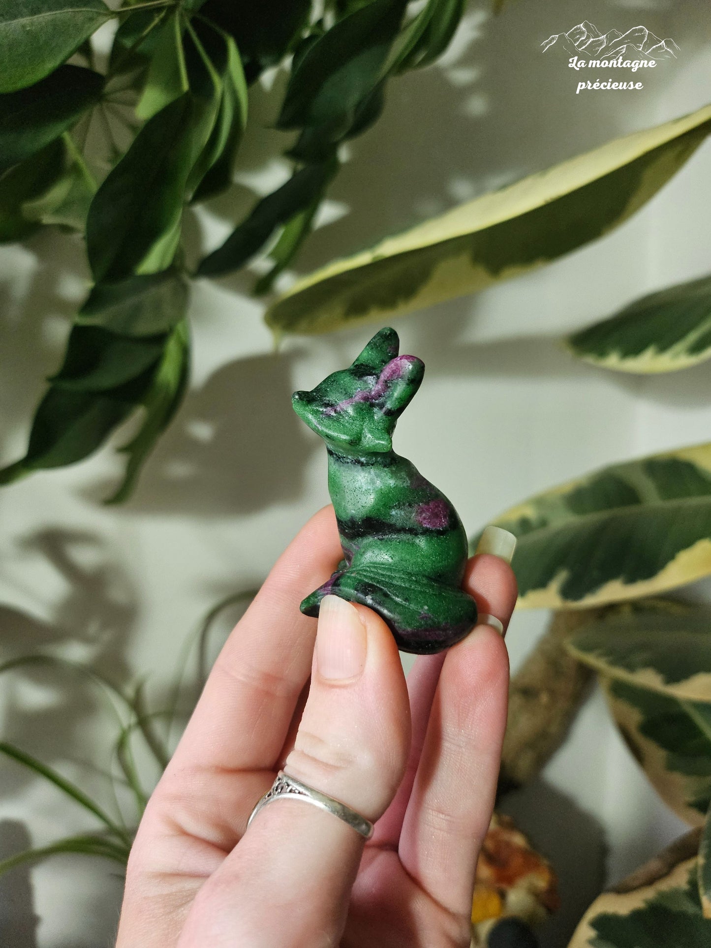 Renard en Rubis zoïsite