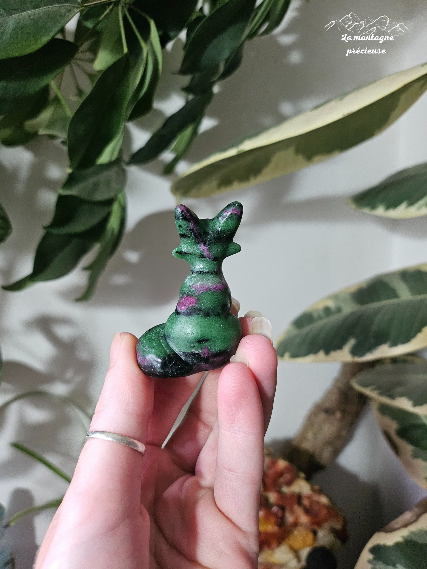 Renard en Rubis zoïsite