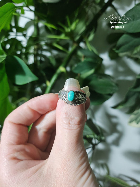 Bague en turquoise