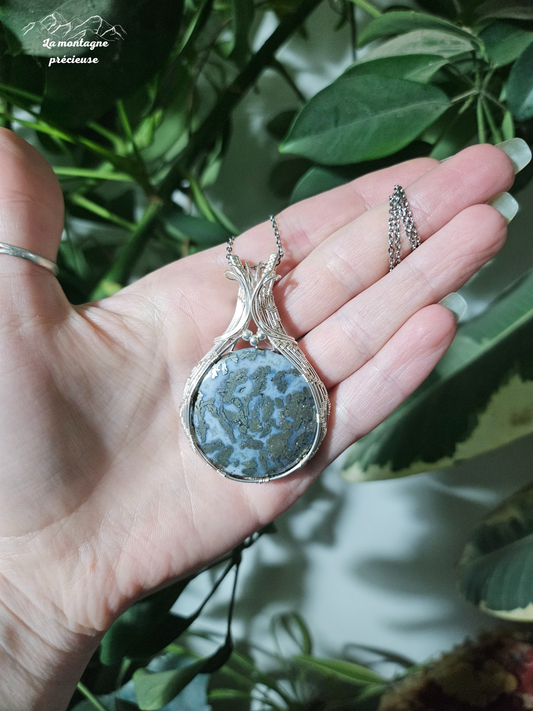 Pendentif en marcassite