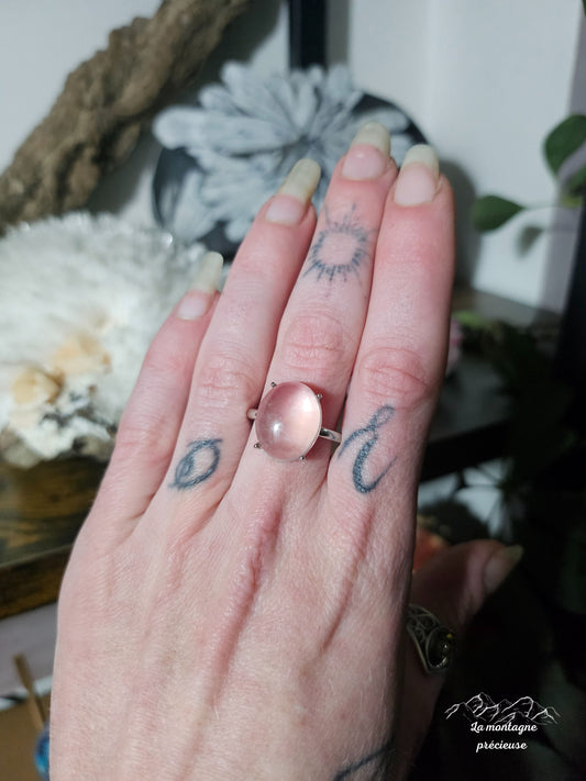 Bague en morganite