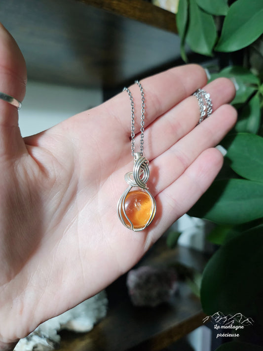 Pendentif en Citrine