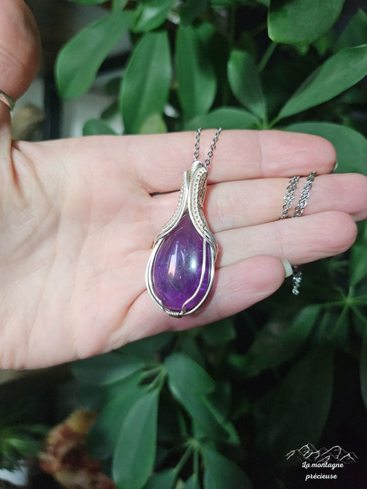 Pendentif en Améthyste