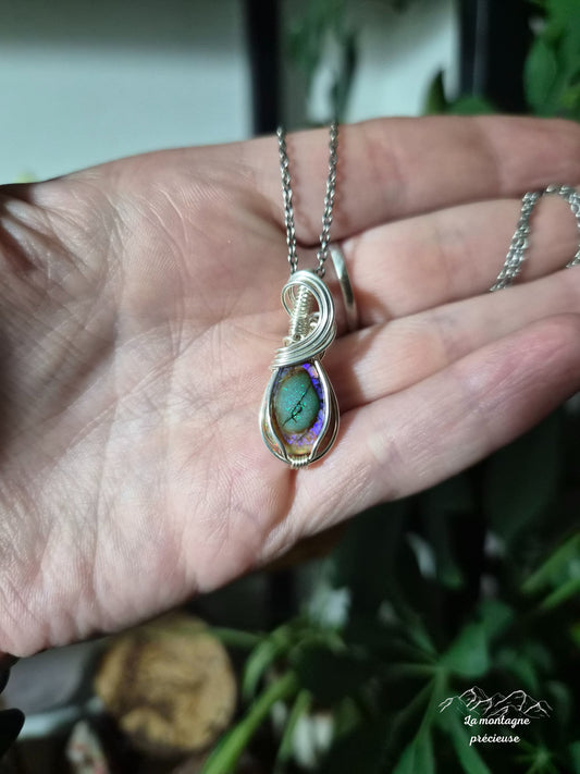 Pendentif en Opale monarque