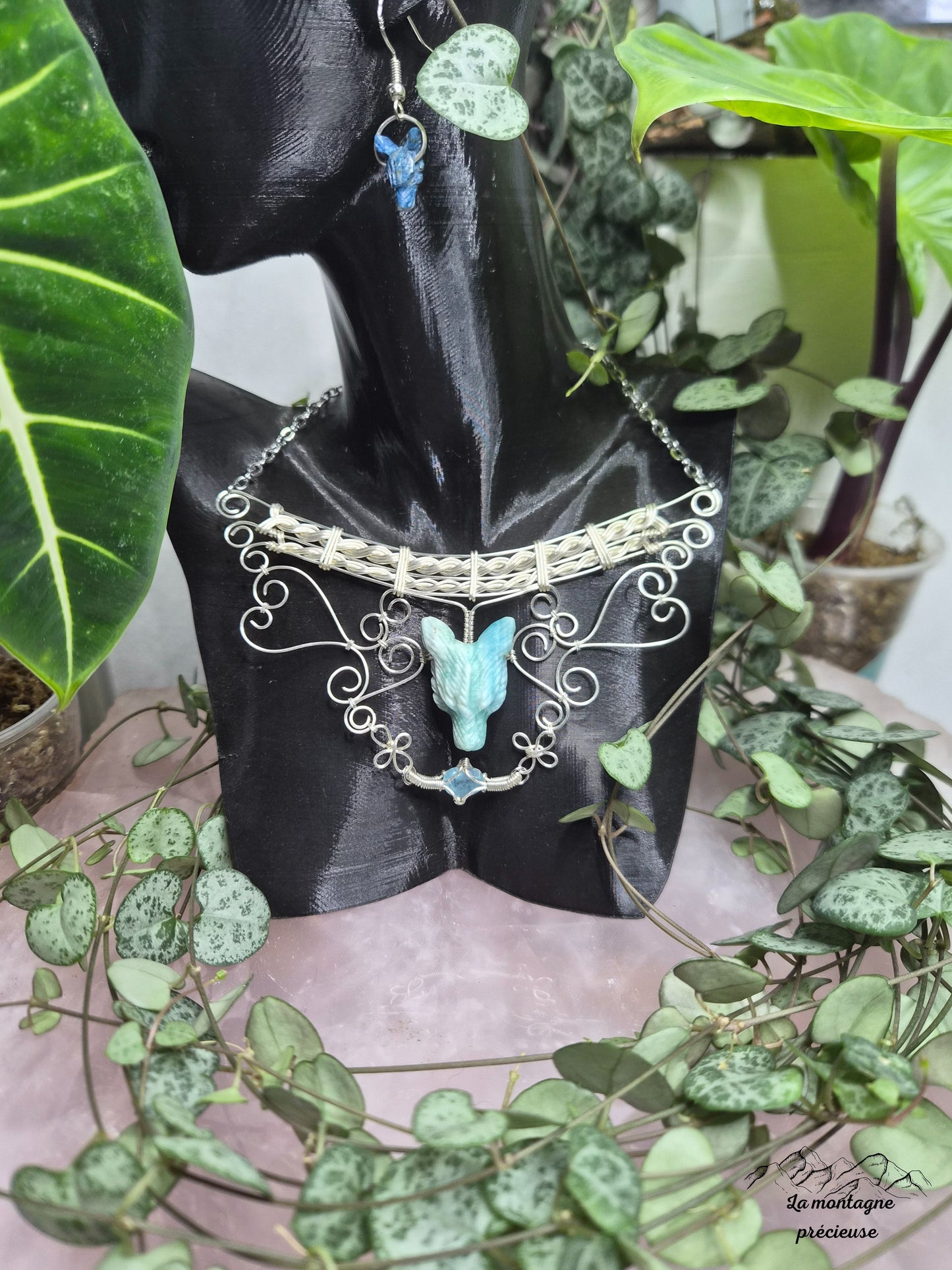 Pendentif "L'appel du loup"