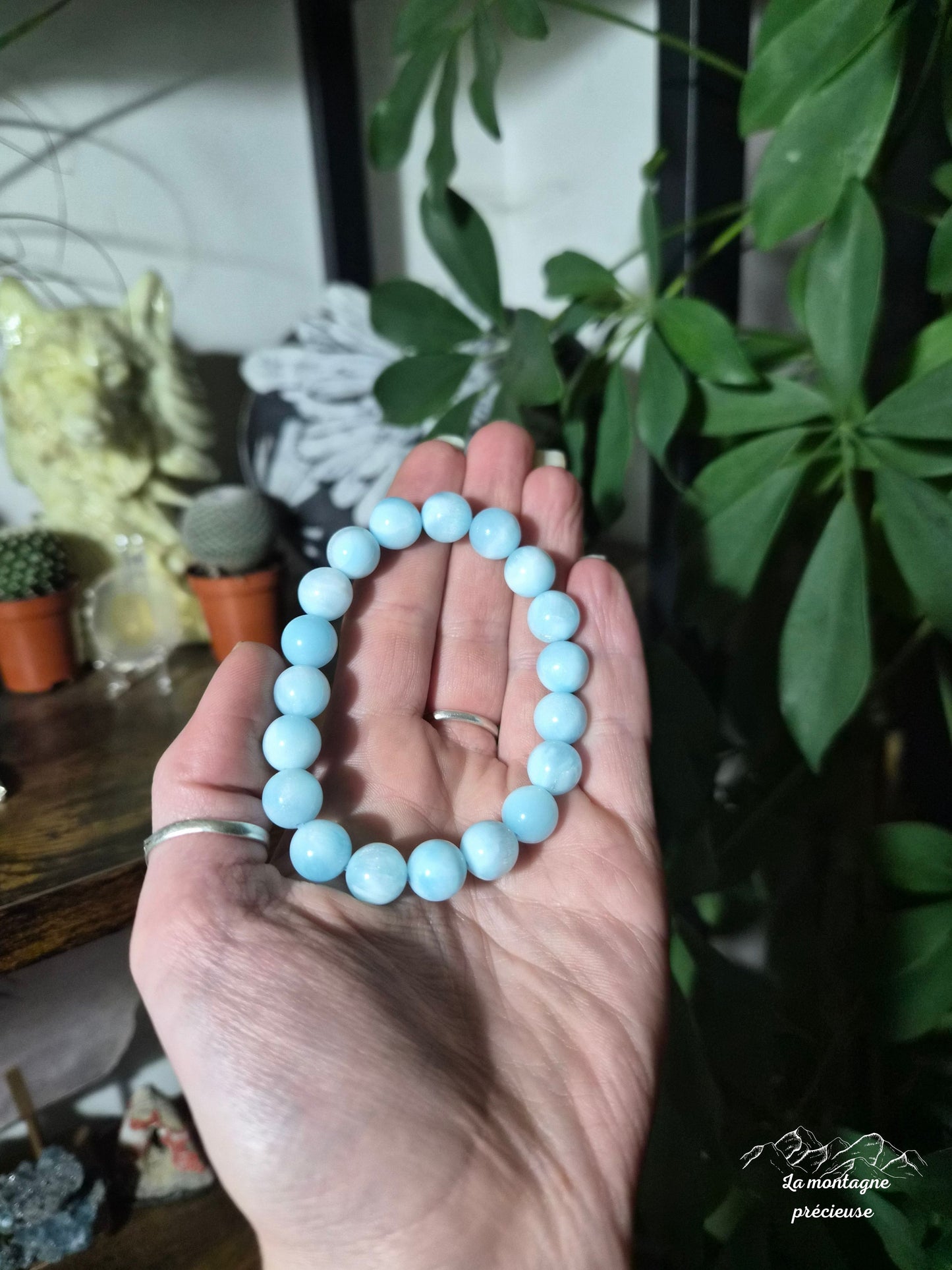 Bracelet en Hémimorphite