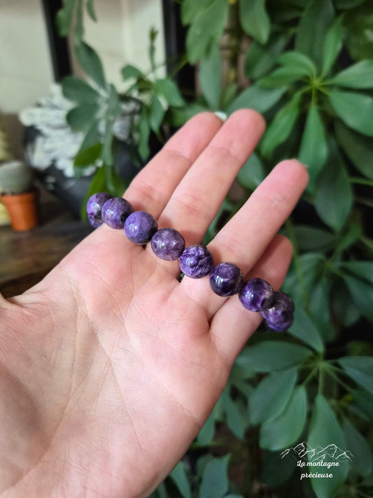 Bracelet en Charoïte 11mm