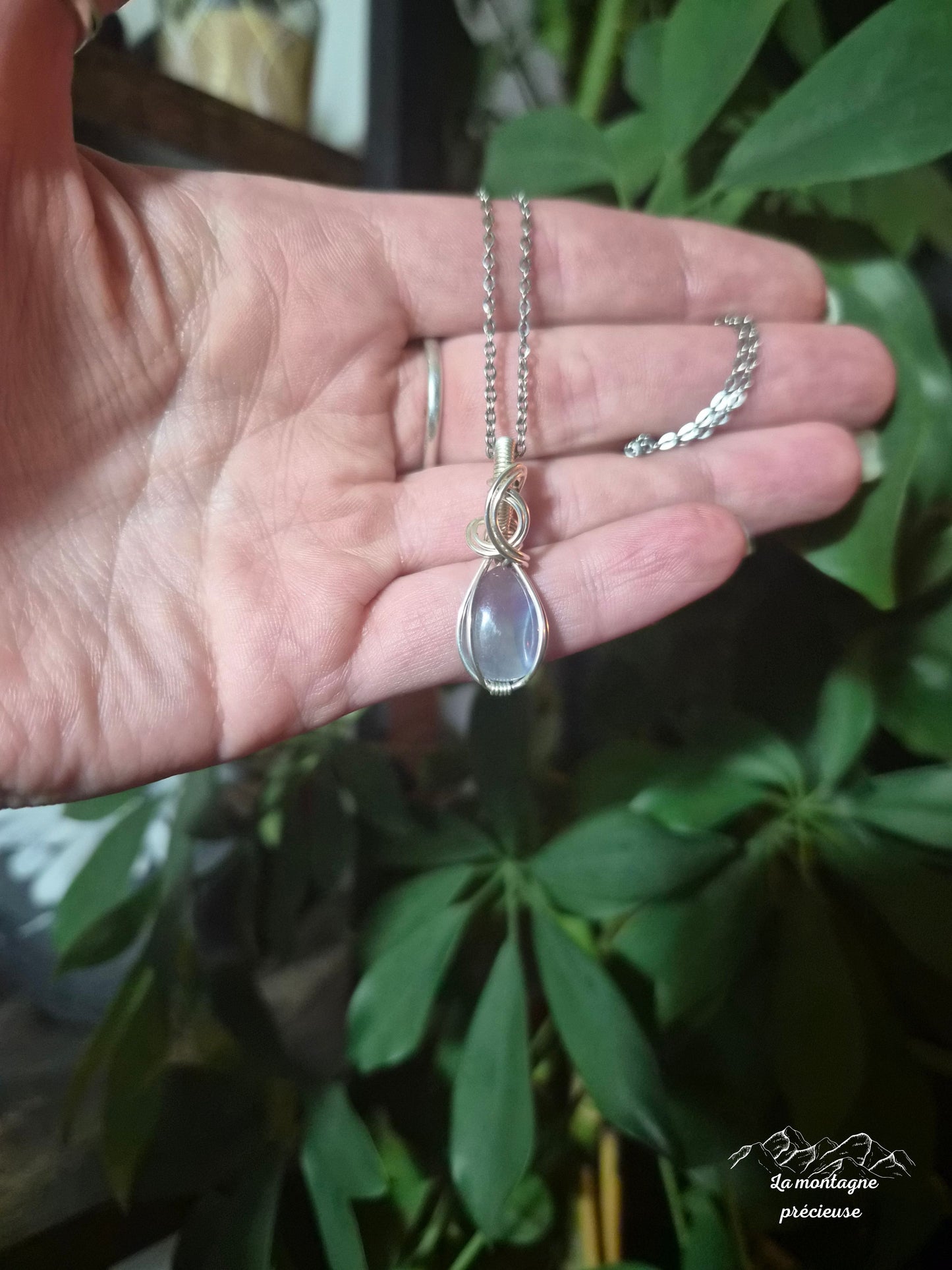 Pendentif en fluorite