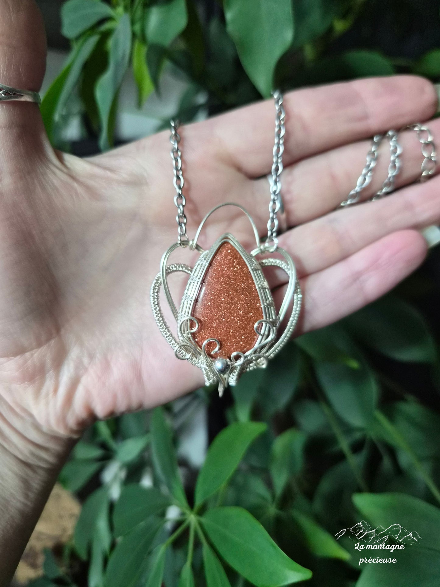 Collier "Flamme d'Aurore"