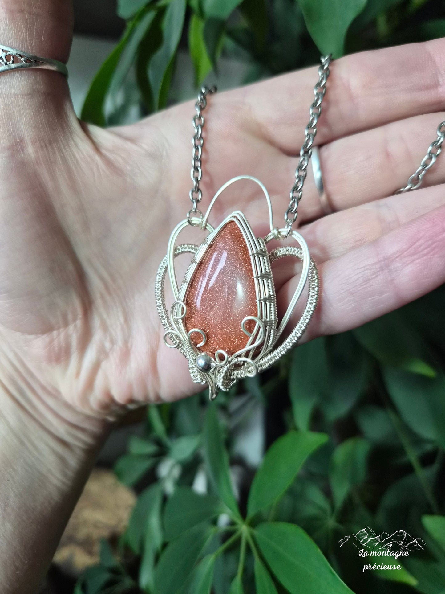 Collier "Flamme d'Aurore"