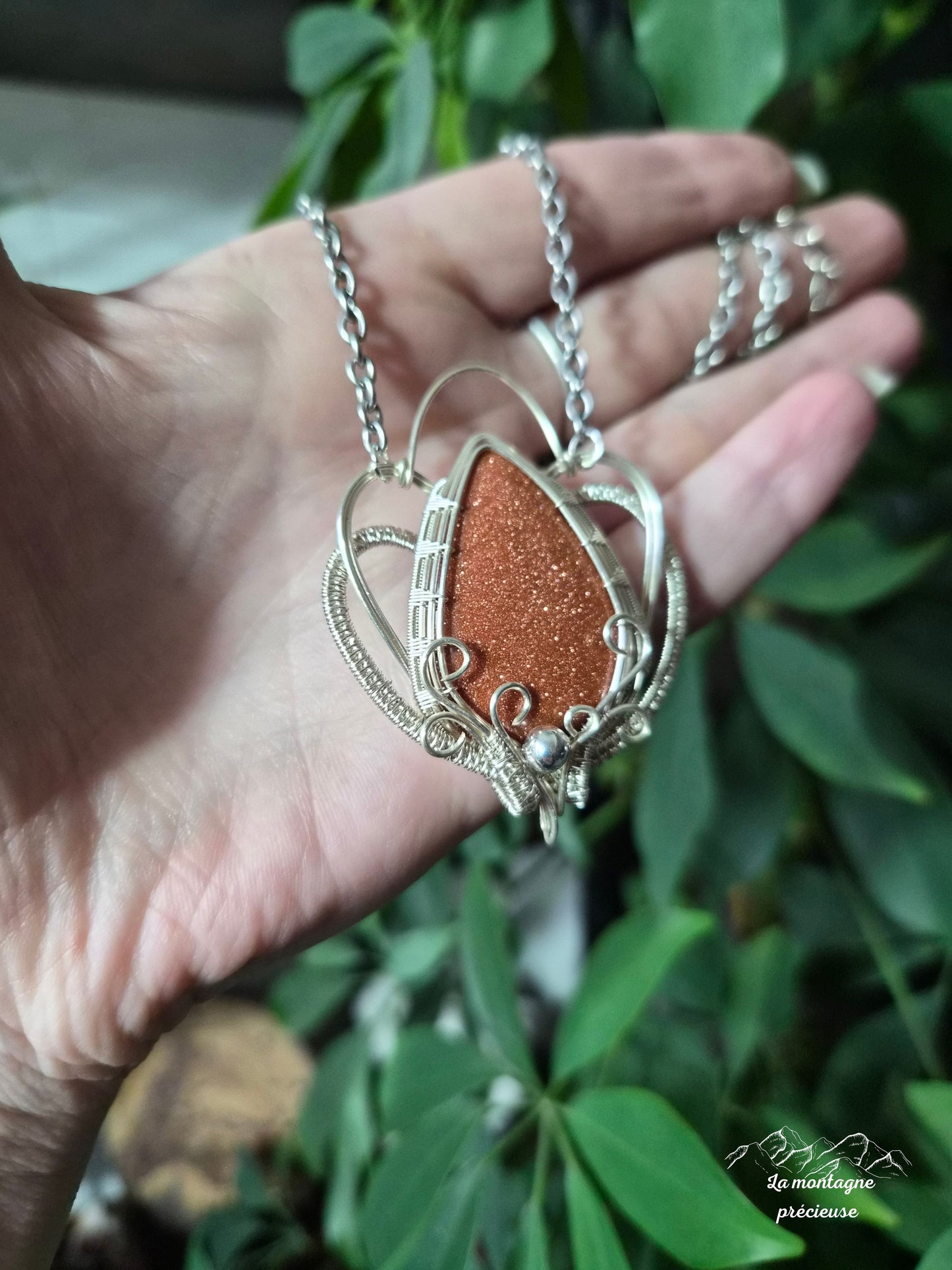 Collier "Flamme d'Aurore"