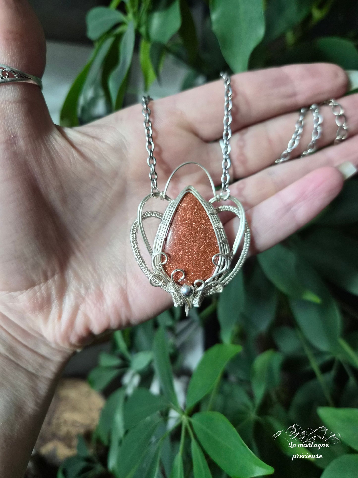 Collier "Flamme d'Aurore"